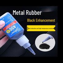 480 Juodi Skysti Super Klijai Gumai, Metalui, Plastikui, Medei, Keramikai, Stiklui ir Padangų Durų Sandarikliams One Black 480