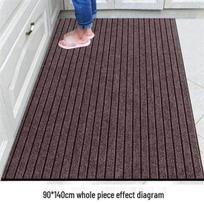 Neslystanti ilga virtuvės ir vonios įėjimo grindų danga 40*60CM kupranugaris/ruda