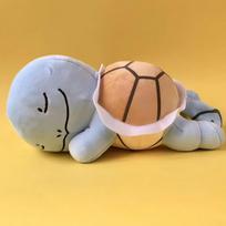 20CM Pokémon pliušiniai žaislai Miego padėtis Pikachu Eevee Squirtle Bulbasaur Anime personažo lėlė Vaikų gimtadienio Kalėdinės dovanos 20CM