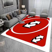 Uno Kilimas Animacinis Gyvenamasis Kambarys Miegamasis Virtuvė Sofa Stalas Balkonas Kilimas Neslystantis Plaunamas Kilimėlis Išskirtiniai Namų Papuošalai 80*120cm