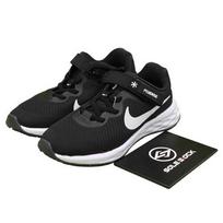 Nike Revolution 6 FlyEase PS Juoda Balta DD1114-003 EU 28 dūmai/juoda
