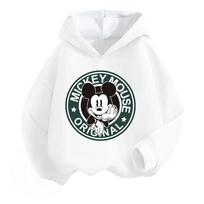 Disney Mikės Pūkuotuko Vaikų Hoodies Berniukams ir Mergaitėms, Hoodies, Megztiniai, Laisvalaikio ir Šilti Vaikų Viršutiniai Drabužiai 110