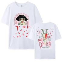 Game Fran Bow T-shirt Cotton Short Sleeve Loose Female Tshirts Unisex Streetwear Fashion O-neck Women/Men Casual T Shirt Clothes XS balta