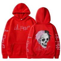 Reperis Lil Peep Cry Baby Hoodies Vyriški Drabužiai Mada Vintažiniai Hip Hop Stiliaus Per dideli Džemperiai Gotikiniai Harajuku Megztiniai Streetwear S