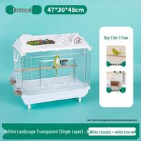 ClearView Ornamental Birdcage for Finches and Budgies - Large Villa Design