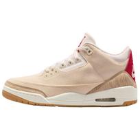 Air Jordan 3 Retro Mėnulio Naujieji Metai Vyriški Sportbačiai Rusvai Smėlio Spalvos Džinsiniai Sail-Gym-Red IR0910-400 36