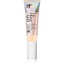 IT Cosmetics Your Skin But Better CC + Nude Glow CC kremas skaistinamojo poveikio SPF 40 Fair Biege 32 ml