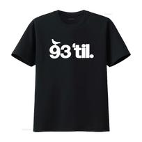 93 Til Infinity T Shirt Del Souls Of Mischief Hiero Bay Area Hip Hop Classic Design Print vintage Washed Breathable Casual S