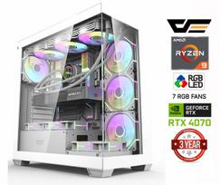 Kompiuteris Ryzen 9 7900 16GB 1TB SSD 2TB HDD RTX 5070 12GB Windows 11