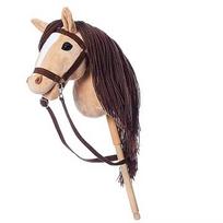 Tootiny Horse on a stick HOPPIHORSE Hobby Horse A3 beige M01A301
