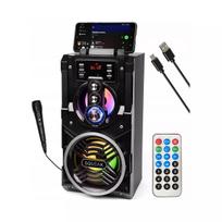 Nešiojamas Bluetooth garsiakalbis – Boombox, juodas, 20W