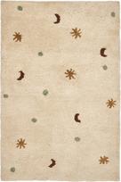 Ferm Living Kilimas Skye 80 x 120 cm, smėlio spalvos