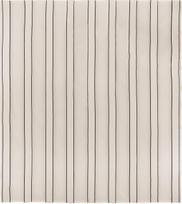 Ferm Living Pledas Twill dryžuotas, 230 x 260 cm, kreminės baltos spalvos