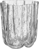 Kosta Boda Vaza Crackle Circular 12,1 cm, skaidri