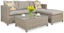 Lauko baldų komplektas MARCO CAFFE, Beige