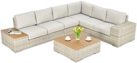 Lauko baldų komplektas AVOCADO WOOD, Beige