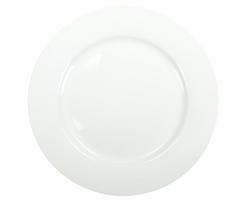BRANDANI porcelianinė lėkštė "Total White", Ø 27 cm