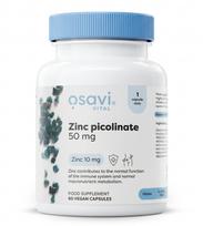 Zinc Picolinate 50 mg – Cinko pikolinatas, itin stipri koncentracija | Osavi (60 kapsulių)