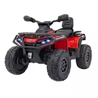 Quad Can Am Outlander ATV Raudonas 12v