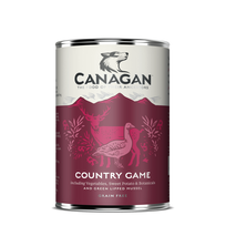 Canagan Country Game konservai su elniena ir antiena šunims, 400 g