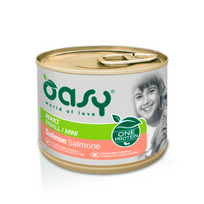 Oasy Adult Mini Salmon vieno baltymo konservai su lašiša mažų veislių šunims, 200 g
