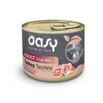 Oasy Grain Free Adult Small & Mini Turkey konservai su kalakutiena šunims, 200 g