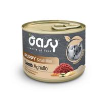 Oasy Grain Free Puppy Small & Mini Lamb konservai su ėriena šuniukams, 200 g