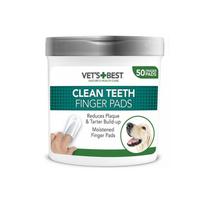 Vet's Best Clean Teeth servetėlės dantims valyti augintiniams, 50 vnt.