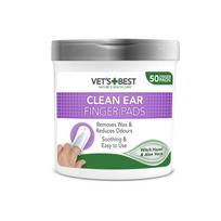 Vet's Best Clean Ear servetėlės ausims valyti augintiniams, 50 vnt.