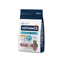 Advance Senior Sterilized sausas pašaras sterilizuotoms vyresnio amžiaus katėms, 1.5 kg