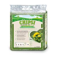 Chipsi Bio Plus šienas su kiaulpienėmis graužikams, 600 g