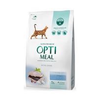 Optimeal sausas pašaras su menke katėms, 4 kg