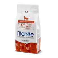 Monge Superpremium Senior sausas pašaras su vištiena katėms, 1.5 kg