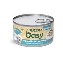 Oasy Natury Cooking Broth konservai su sardinėmis ir daržovėmis katėms, 85 g