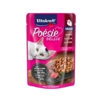Vitakraft Poesie Delice guliašas padaže su jautienos troškiniu katėms, 85 g