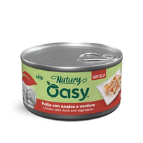 Oasy Natury Soft Jelly konservai su vištiena, antiena ir daržovėmis šunims, 150 g