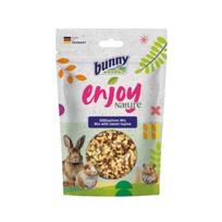 Bunny Enjoy Nature Mix su salžiaisiais lubinais pašaro papildas graužikams, 100 g