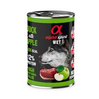 Alpha Spirit Duck konservai su antiena ir žaliais obuoliais šunims, 400 g