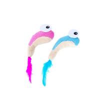 Catstages Dental Shrimpies žaislas su katžole katėms 2 vnt, 15 cm