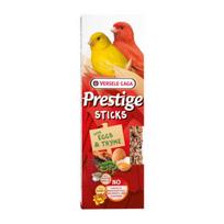 Versele Laga Prestige Sticks lazdelės su kiaušiniu ir čobreliais kanarėlėms, 2 vnt.