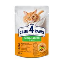 Club 4 Paws Premium guliašas su vištiena padaže katėms nuo 7 metų, 85 g