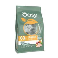 Oasy Superior Adult Sterilized sausas pašaras su vištiena katėms, 1.5 kg