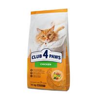 Club 4 Paws Premium sausas pašaras su vištiena katėms nuo 7 metų, 14 kg