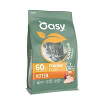 Oasy Superior Kitten Chicken sausas pašaras su vištiena kačiukams, 1.5 kg
