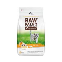 VetExpert Raw Paleo Kitten sausas pašaras su kalakutiena ir vištiena kačiukams, 250 g