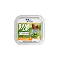 VetExpert Raw Paleo Mini Adult paštetas su kalakutiena šunims, 150 g