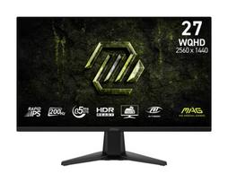 LCD Monitor|MSI|27 "|2560 x 1440 pixels|Wide Quad HD|Native aspect ratio 16:9|LCD|Flat|MAG275QFE20|MAG 275QF E20
