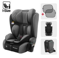 Automobilinė kėdutė «Tulano Zooma 25 Grey - Black 76 -150cm I-Size», pilka - juoda