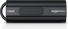 "Amazon Basics" 128GB USB 3.1 atmintinė - skaitymo greitis iki 130Mbps - juoda
