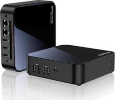 "DreamQuest" mini kompiuteris "Windows 11 Pro" "Intel 12th Gen N95" (iki 3,4 GHz) 12GB DDR5 RAM 512GB M.2 SSD mikro stalinis kompiuteris su 4K HDMI, "WiFi6", "Gigabit LAN", USB 3.2, idealiai tinka namų biurui ir namų kinui